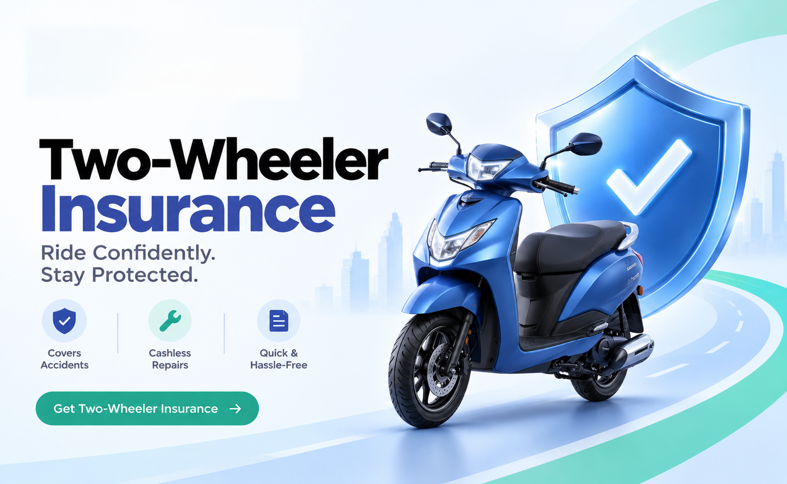 Two-Wheeler Insurance Policies Banner