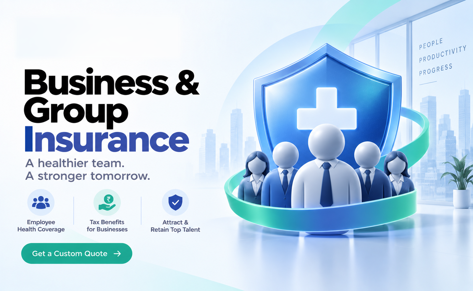 Business & Group Insurance Plans Banner
