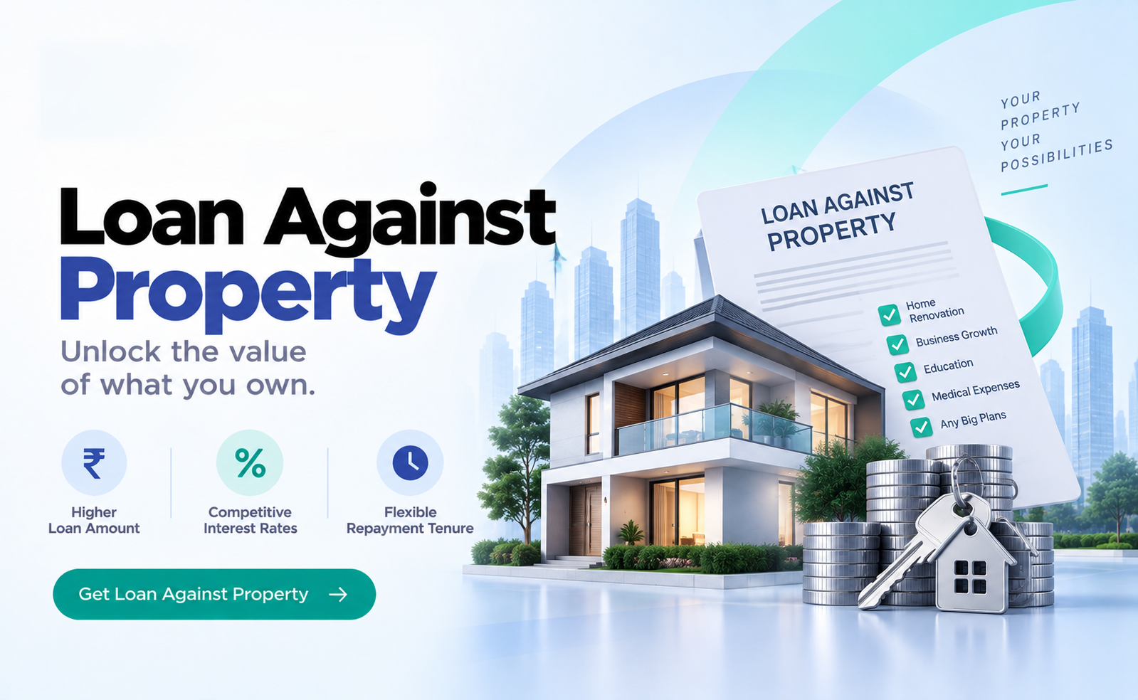 Loan Against Property (LAP) Offers Banner
